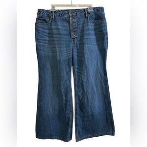 Ralph Lauren Blue Wide Leg Jeans